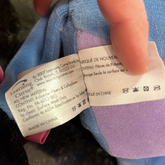 10" Eeyore Winnie the Pooh Disney Baby Plush Toy Stuffy Learning Curve - Picture 7 of 9